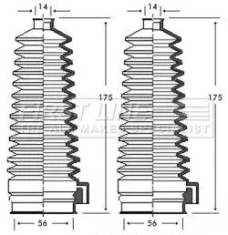 Bellow Kit, steering