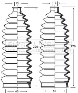 Bellow Kit, steering