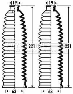 Bellow Kit, steering