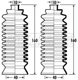Bellow Kit, steering