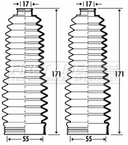 Bellow Kit, steering