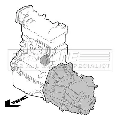 FIRST LINE FIRST LINE (FEM3844) Mounting, engine 
