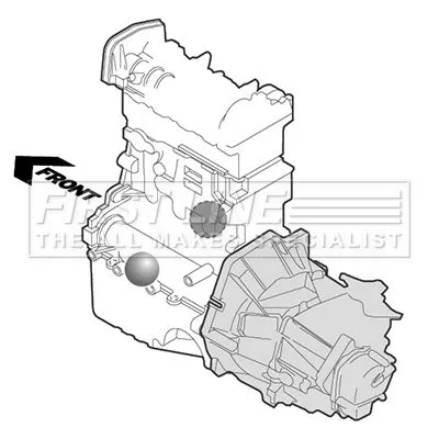FIRST LINE FIRST LINE (FEM4274) Mounting, engine 