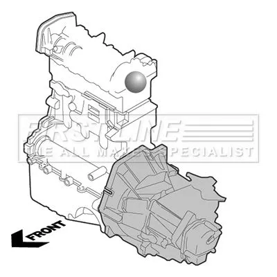 FIRST LINE FIRST LINE (FEM4341) Mounting, engine 