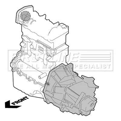 FIRST LINE FIRST LINE (FEM4393) Mounting, engine 