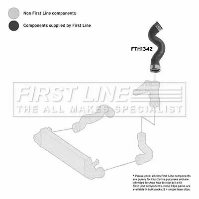 FIRST LINE FIRST LINE (FTH1342) Charge Air Hose 