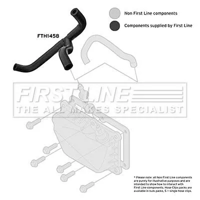 FIRST LINE FIRST LINE FTH1458 Hose, crankcase ventilation 