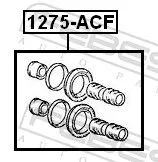 FEBEST FEBEST 1275-ACF Repair Kit, brake caliper 