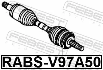 FEBEST FEBEST (RABS-V97A50) Sensor Ring, ABS 