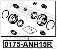 FEBEST FEBEST 0175-ANH15R Repair Kit, brake caliper 