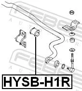 FEBEST FEBEST HYSB-H1R Mounting, stabiliser bar 