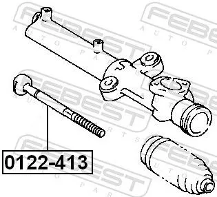 FEBEST FEBEST 0122-423 Front FEBEST Inner Tie Rod 