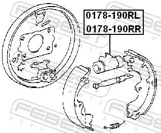 FEBEST FEBEST (0178-190RR) Wheel Brake Cylinder 