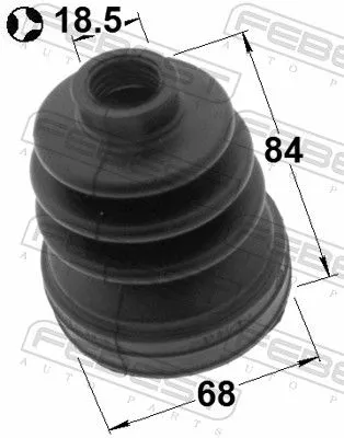 FEBEST FEBEST 2115-CBKT Bellow, drive shaft 