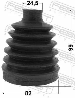 FEBEST FEBEST 0217P-G15RA Bellow, drive shaft 