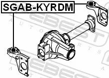 FEBEST FEBEST (SGAB-KYRDM) Mounting, differential 