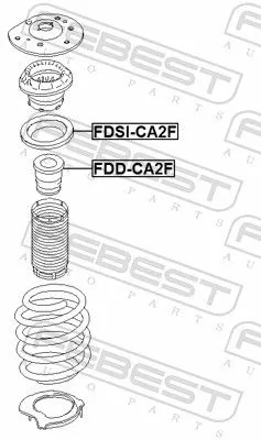 FEBEST FEBEST FDSI-CA2F Spring Seat 