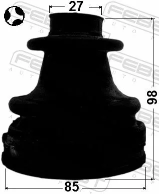 FEBEST FEBEST 2115-GEMTT Bellow, drive shaft 