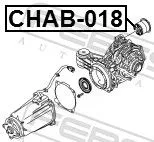 FEBEST FEBEST (CHAB-018) Mounting, differential 