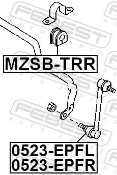 FEBEST FEBEST 0523-EPFR FEBEST 0523-EPFR Antiroll Bar Stabiliser Drop Link 