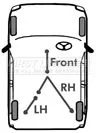 FIRST LINE FIRST LINE (FKB1947) Cable Pull, parking brake 