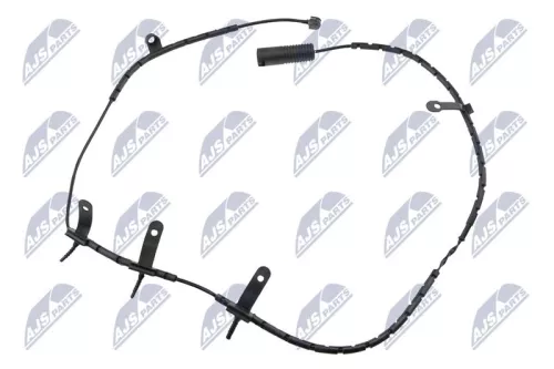 Warning Contact, brake pad wear