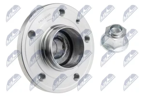 NTY NTY KLT-VV-008 Rear Rear Left Rear Right NTY Wheel Bearing Kit 
