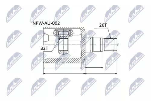 Front Front Left Front Right Inner NTY Cv Joint & Boot Kit