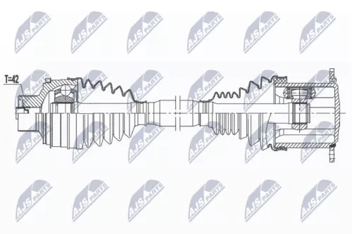 NTY NPW-AU-037 Drive Shaft