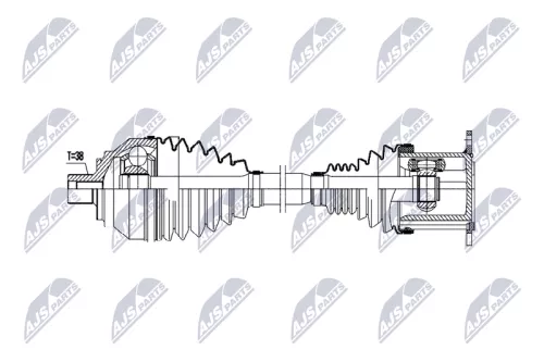 NTY NTY NPW-AU-078 NTY NPW-AU-078 Drive Shaft 