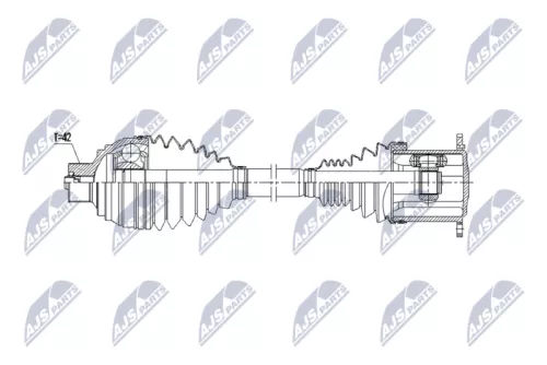 NTY NTY NPW-AU-086 NTY NPW-AU-086 Drive Shaft 
