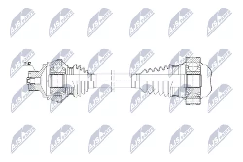 NTY NTY NPW-AU-089 NTY NPW-AU-089 Drive Shaft 