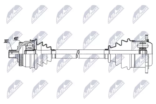 NTY NPW-AU-097 Drive Shaft