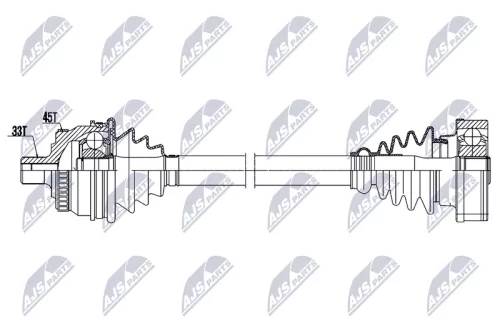 NTY NTY NPW-AU-100 NTY NPW-AU-100 Drive Shaft 