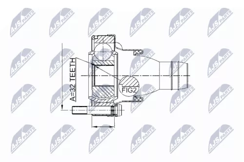 Joint, propshaft