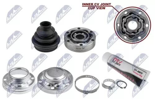 NTY NTY NPW-BM-034 Rear Left Rear Right NTY Cv Joint & Boot Kit 