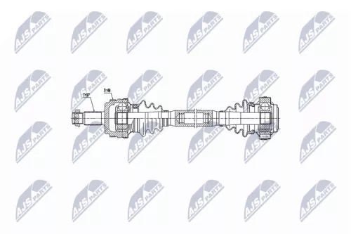 NTY NPW-BM-036 Drive Shaft