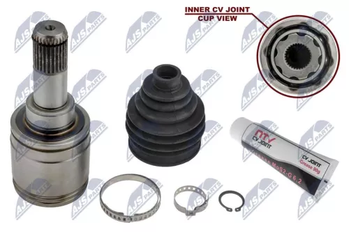 NTY NTY NPW-BM-066 Rear Rear Left Rear Right inner NTY Cv Joint & Boot Kit 