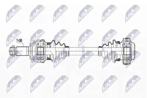 NTY NTY NPW-BM-073 NTY NPW-BM-073 Drive Shaft 