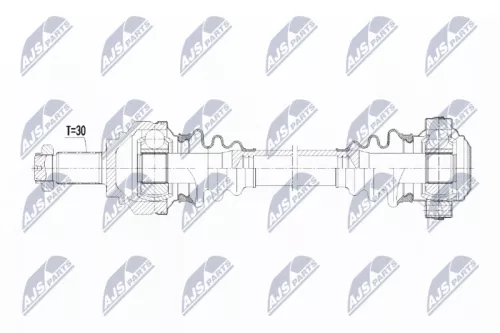 NTY NTY NPW-BM-083 NTY NPW-BM-083 Drive Shaft 