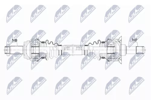 NTY NPW-BM-091 Drive Shaft