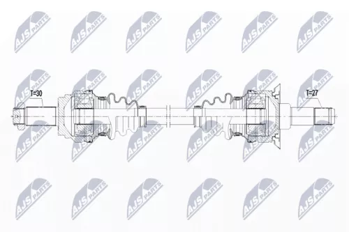 NTY NTY NPW-BM-095 NTY NPW-BM-095 Drive Shaft 