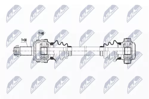 NTY NTY NPW-BM-109 NTY NPW-BM-109 Drive Shaft 