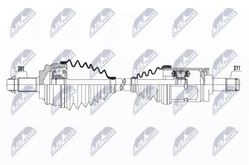 NTY NPW-BM-115 Drive Shaft