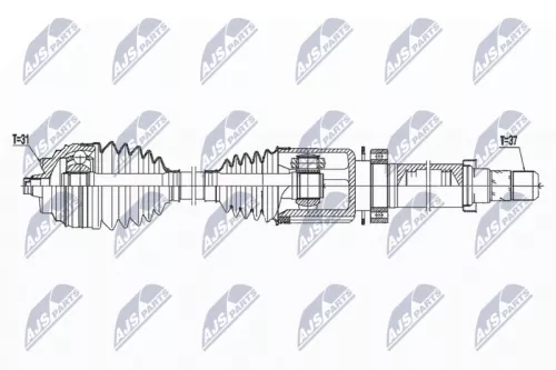 NTY NPW-BM-167 Drive Shaft