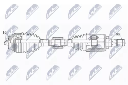 NTY NTY NPW-BM-170 NTY NPW-BM-170 Drive Shaft 