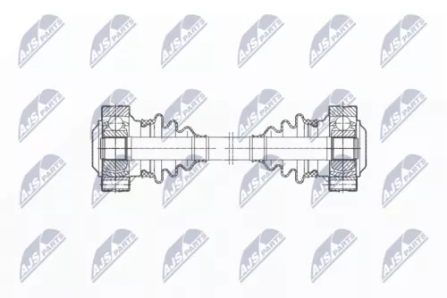 NTY NTY NPW-BM-196 NTY NPW-BM-196 Drive Shaft 