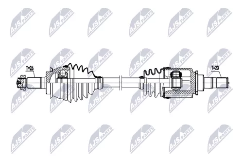 NTY NTY NPW-BM-203 NTY NPW-BM-203 Drive Shaft 