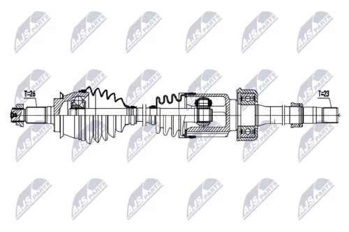 NTY NPW-BM-204 Drive Shaft
