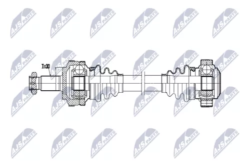 NTY NTY NPW-BM-215 NTY NPW-BM-215 Drive Shaft 
